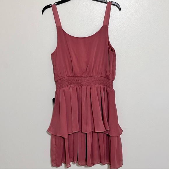 Pink (Dusty Rose) Express Dress - Picture 3 of 6